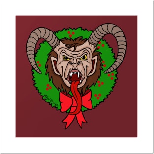 Krampus Posters and Art